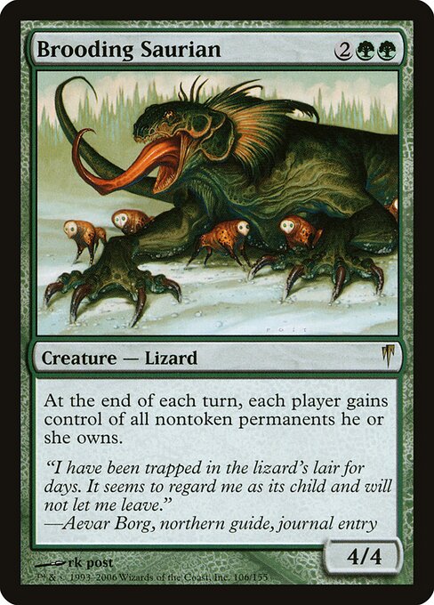 Brooding Saurian 106