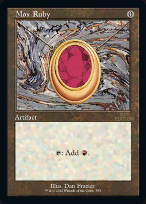 Mox Ruby 558