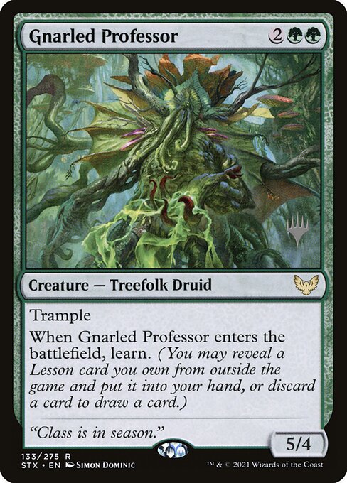 Gnarled Professor 133p