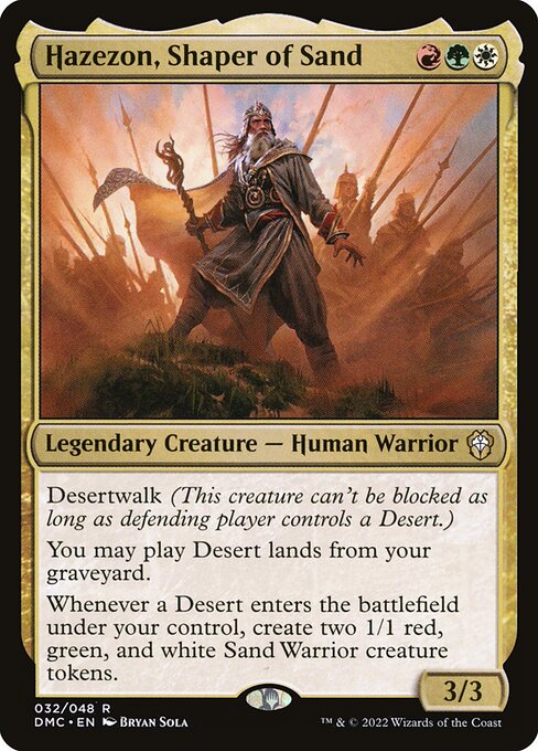 Hazezon, Shaper of Sand 32