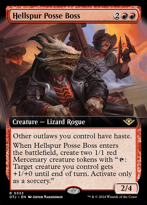Hellspur Posse Boss 333