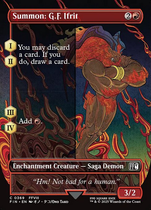 Summon: G.F. Ifrit 369