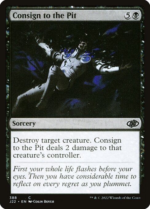 Consign to the Pit 388