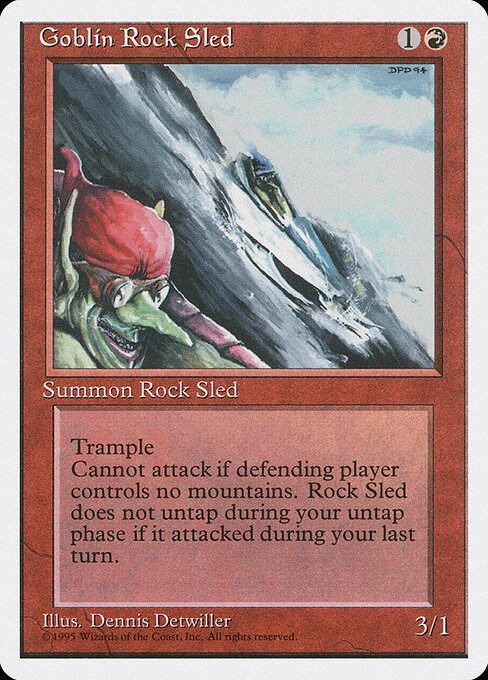 Goblin Rock Sled 199