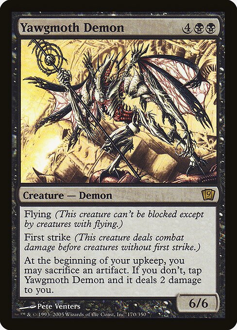 Yawgmoth Demon 170★