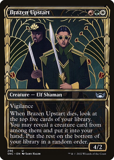 Brazen Upstart 296