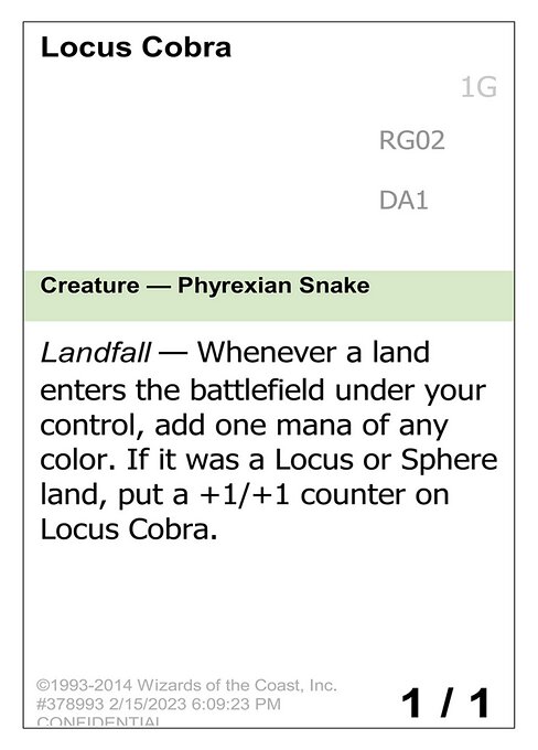 Locus Cobra RG02b