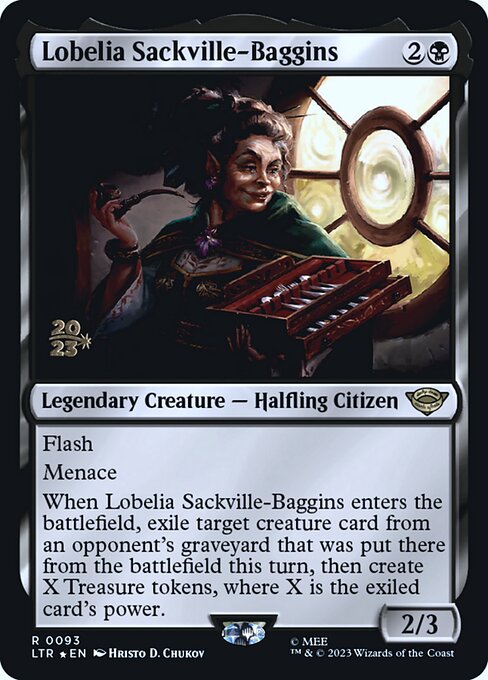 Lobelia Sackville-Baggins 93s