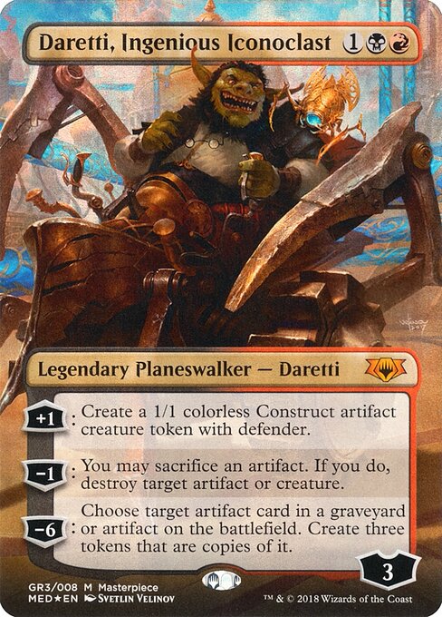 Daretti, Ingenious Iconoclast GR3