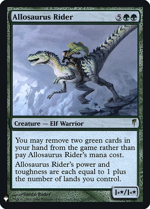 Allosaurus Rider CSP-101