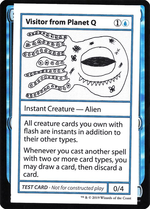 Visitor from Planet Q 33