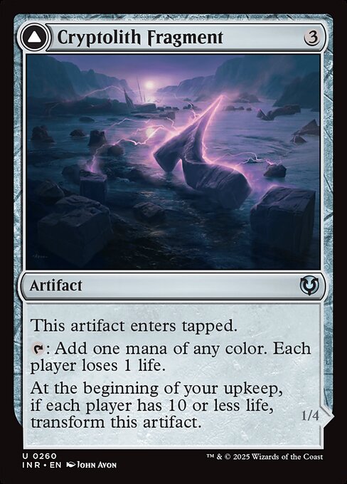 Cryptolith Fragment // Aurora of Emrakul 260