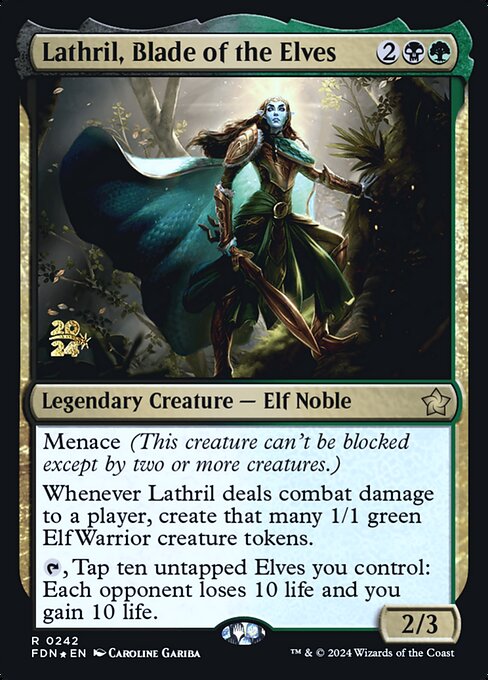 Lathril, Blade of the Elves 242s