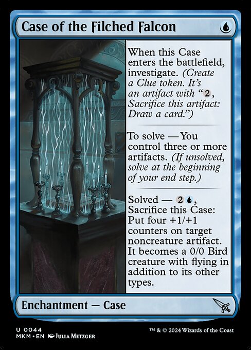 Case of the Filched Falcon 44