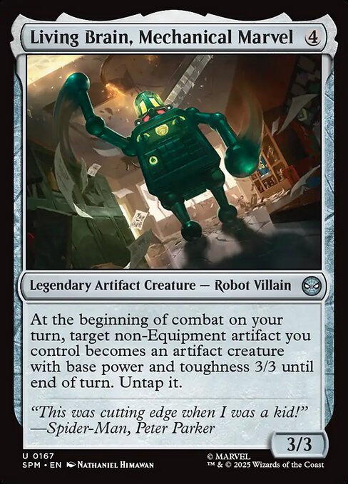 Living Brain, Mechanical Marvel 167