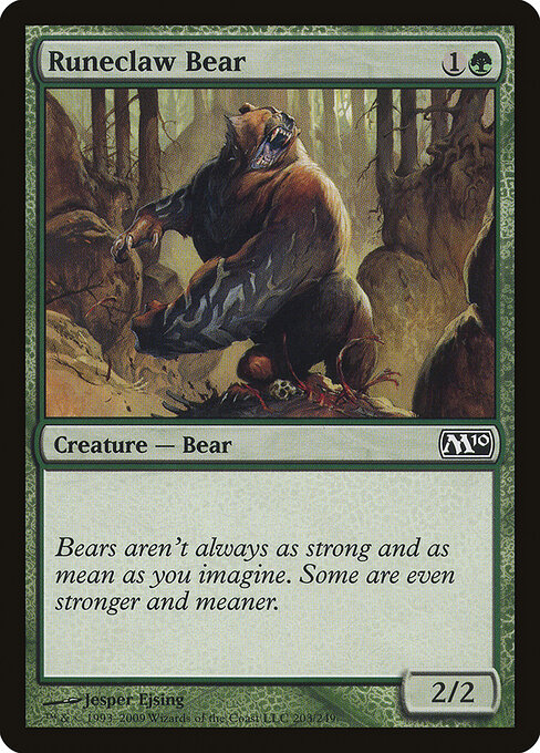 Runeclaw Bear 203