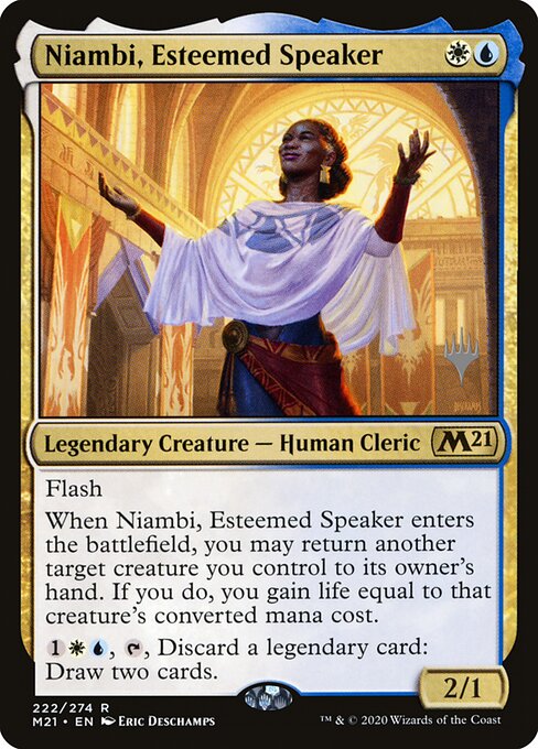 Niambi, Esteemed Speaker 222p