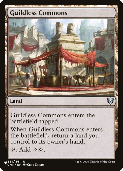 Guildless Commons CMR-351
