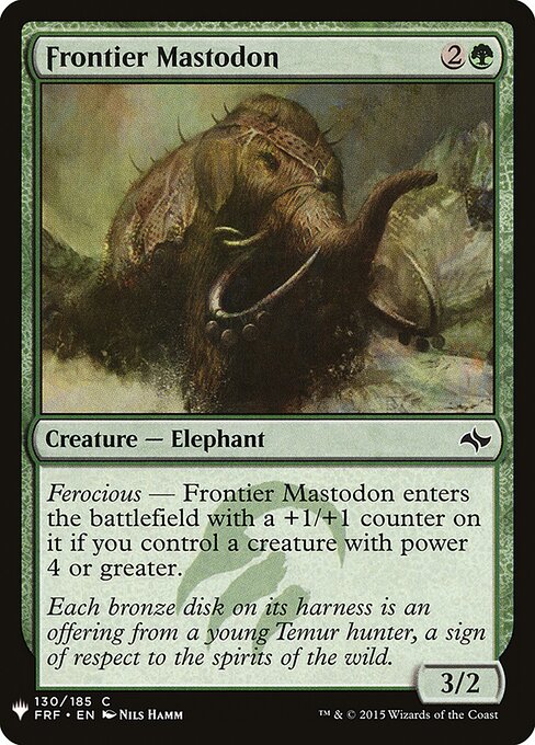 Frontier Mastodon FRF-130
