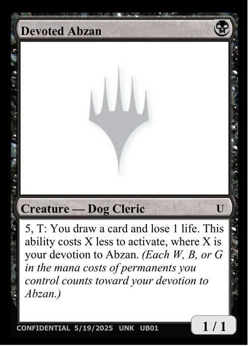 Devoted Abzan UB01