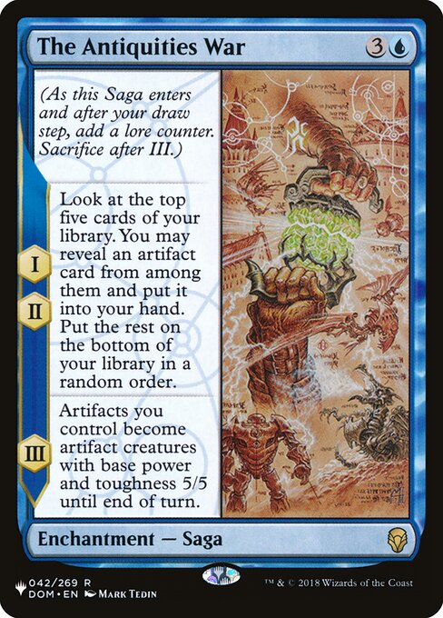The Antiquities War DOM-42