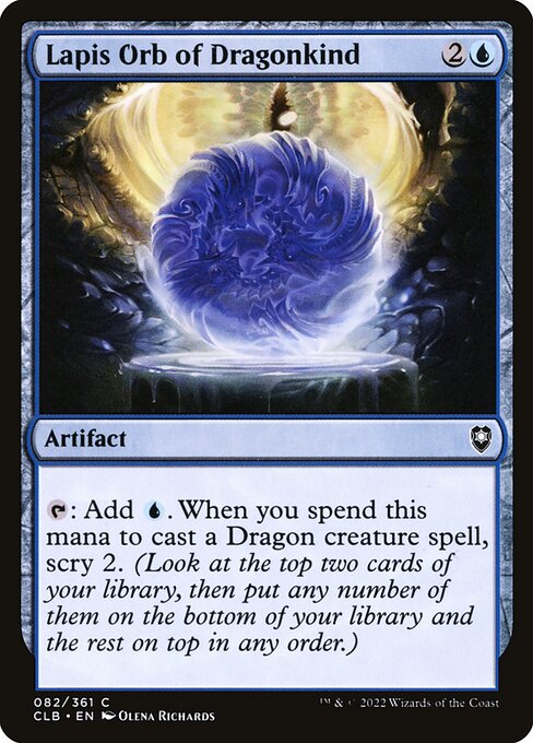 Lapis Orb of Dragonkind 82