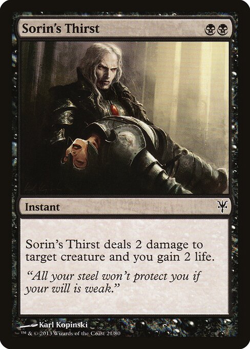 Sorin's Thirst 21
