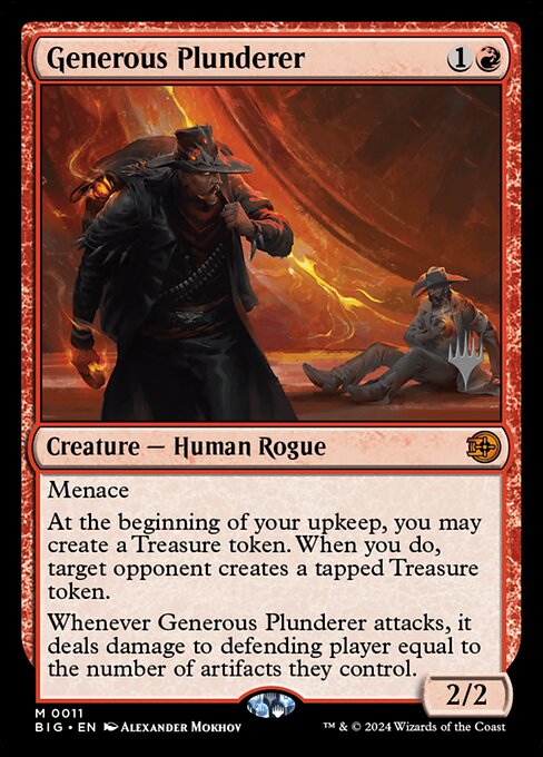 Generous Plunderer 11p