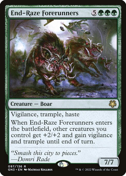 End-Raze Forerunners 97