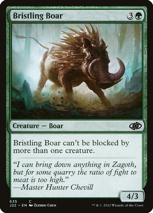 Bristling Boar 635