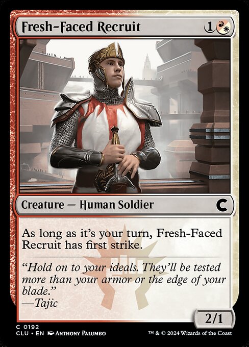 Fresh-Faced Recruit 192