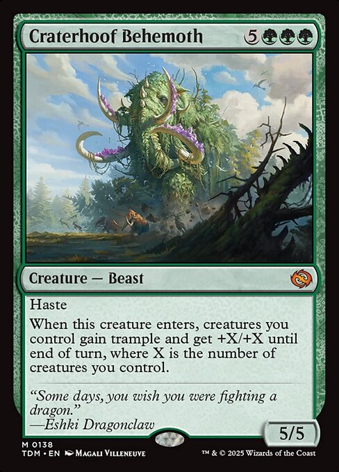 Craterhoof Behemoth 138