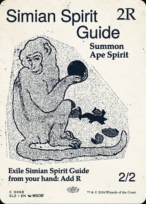 Simian Spirit Guide 68