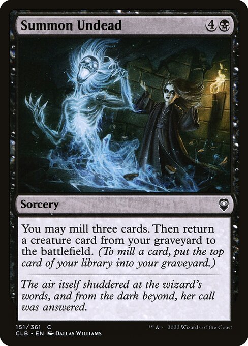 Summon Undead 151