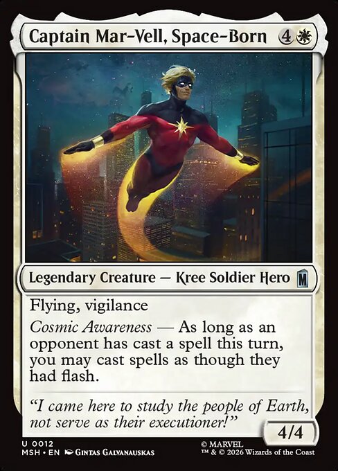 Captain Mar-Vell, Space-Born 12