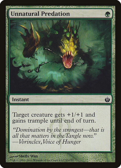 Unnatural Predation 93
