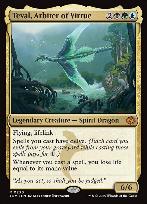 Teval, Arbiter of Virtue 230