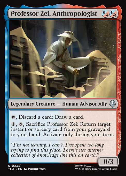 Professor Zei, Anthropologist 238