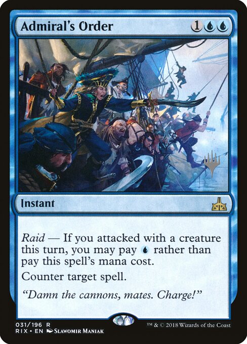 Admiral's Order 31p