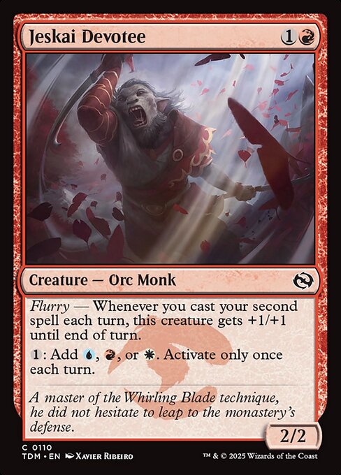 Jeskai Devotee 110