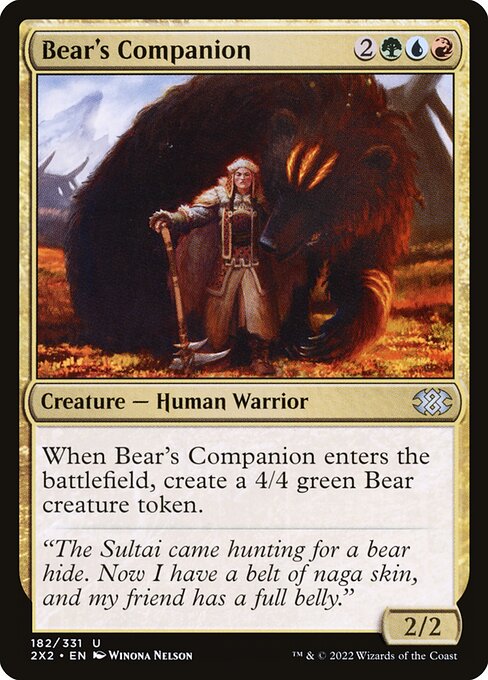 Bear's Companion 182