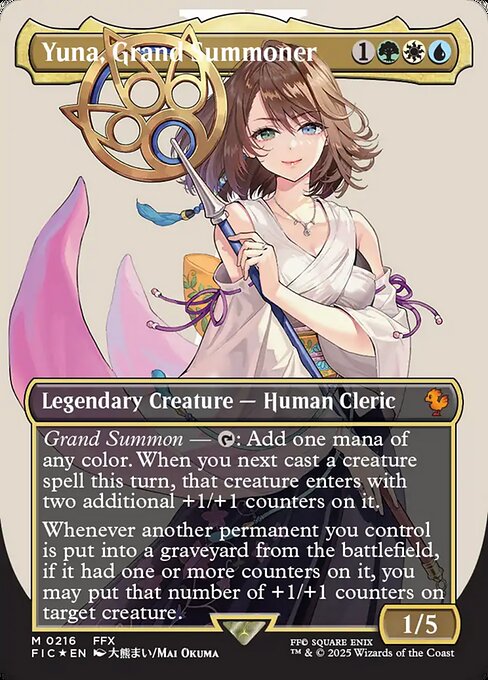 Yuna, Grand Summoner 216