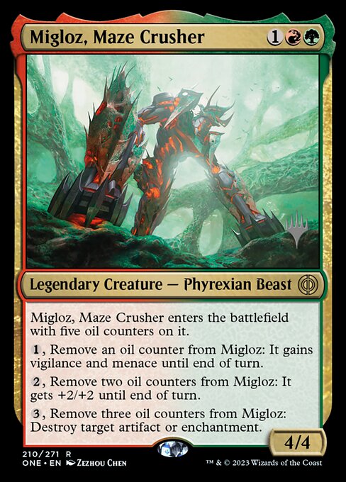 Migloz, Maze Crusher 210p