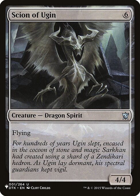 Scion of Ugin DTK-1