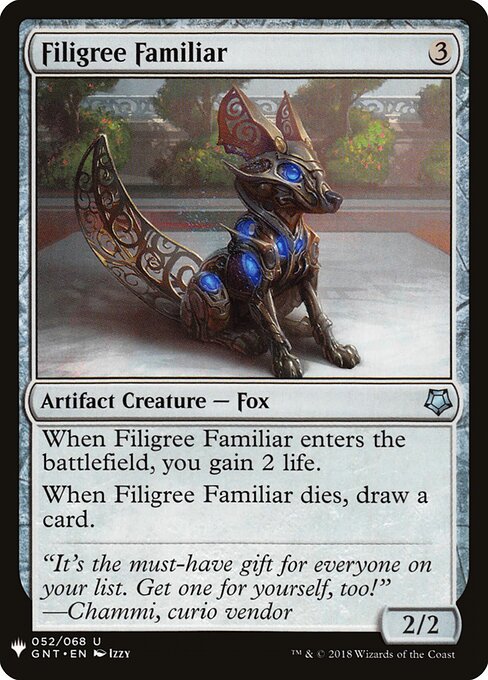 Filigree Familiar GNT-52
