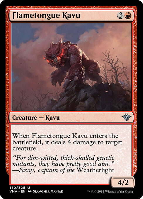 Flametongue Kavu 160