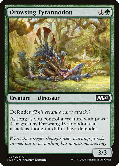 Drowsing Tyrannodon 178