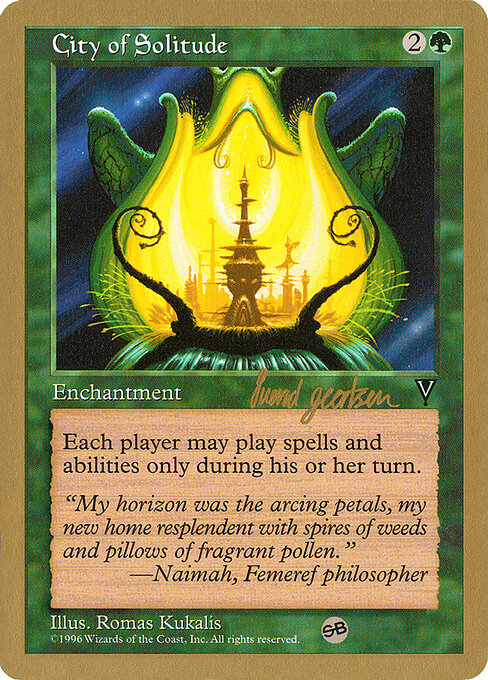City of Solitude sg102sb