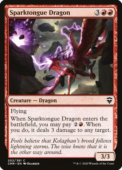 Sparktongue Dragon 202