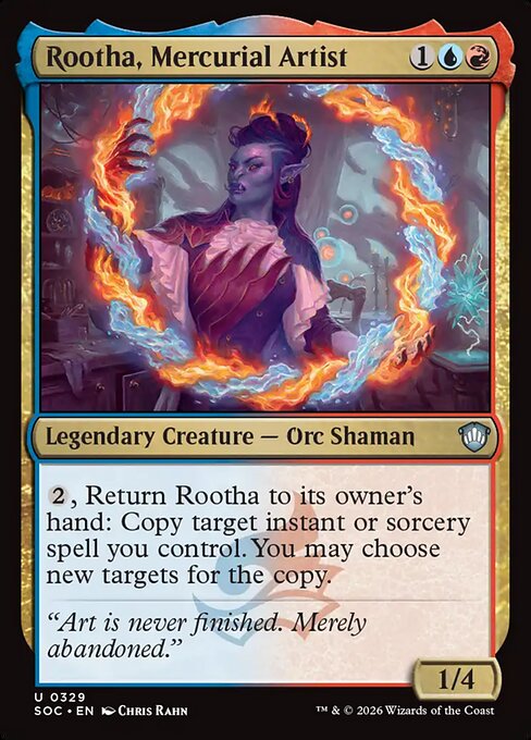 Rootha, Mercurial Artist 329